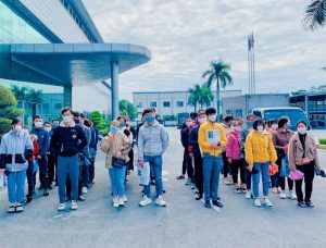 cung ứng lao động tại KCN Thạch Quảng 