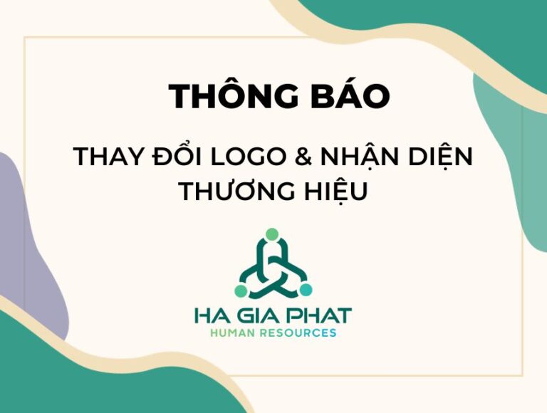Hà Gia Phát thông báo thay đổi logo nhận diện thương hiệu