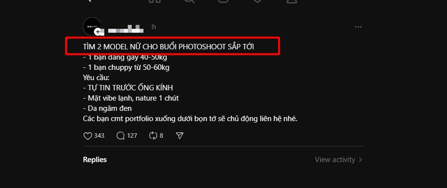Sử dụng từ khóa chính để thu hút người xem